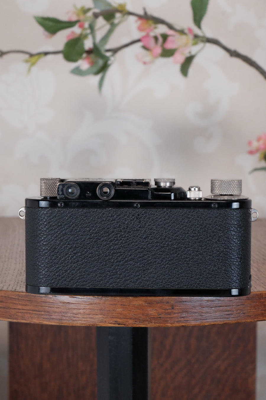 SUPERB! 1933 BLACK LEITZ LEICA III with Nickel Elmar, Freshly Serviced CLA'd!