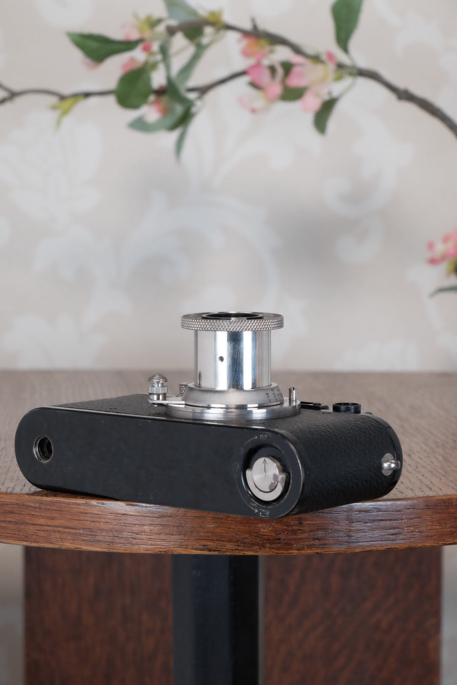 SUPERB! 1933 BLACK LEITZ LEICA III with Nickel Elmar, Freshly Serviced CLA'd!