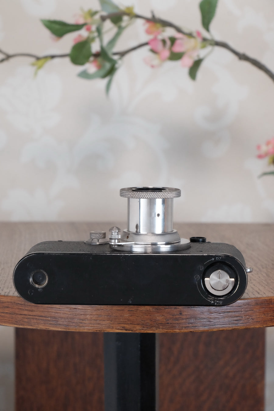 SUPERB! 1933 BLACK LEITZ LEICA III with Nickel Elmar, Freshly Serviced CLA'd!