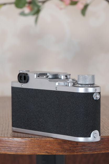 Superb! 1949 Leitz Leica IIc, Freshly Serviced CLA'd!