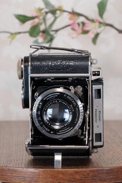 Superb! 1939 PLAUBEL ROLL-OP, 6x4.5 Coupled Rangefinder Camera, CLA'd  Freshly Serviced!