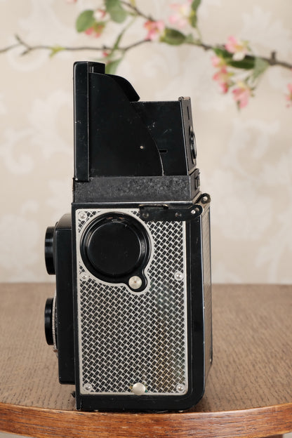 1934 Art-Deco Nickel-plated Rolleicord, CLA’d, Freshly Serviced! - Frank & Heidecke- Petrakla Classic Cameras