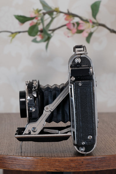 Superb! 1939 PLAUBEL ROLL-OP, 6x4.5 Coupled Rangefinder Camera, CLA'd  Freshly Serviced!