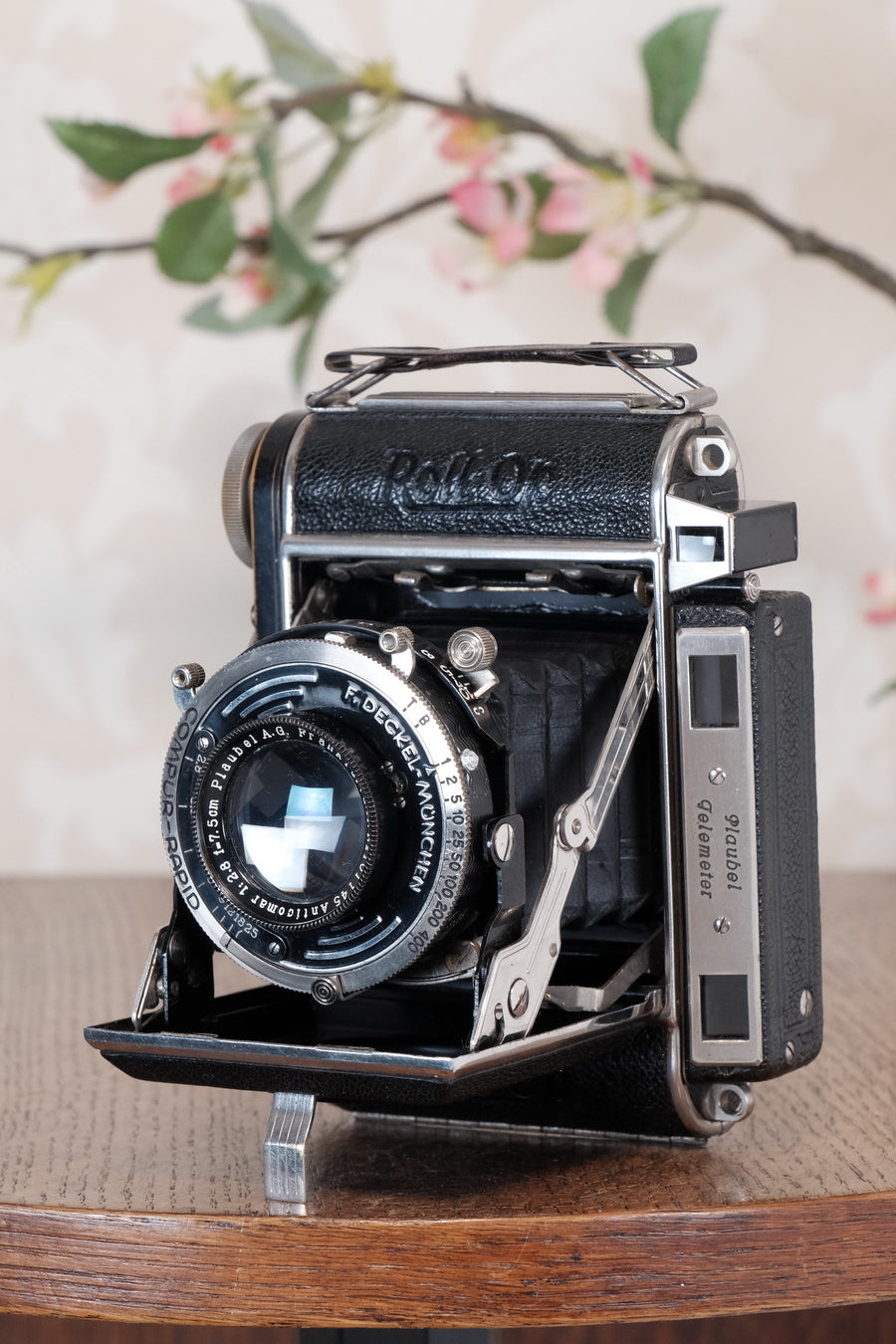 Superb! 1939 PLAUBEL ROLL-OP, 6x4.5 Coupled Rangefinder Camera, CLA'd  Freshly Serviced!