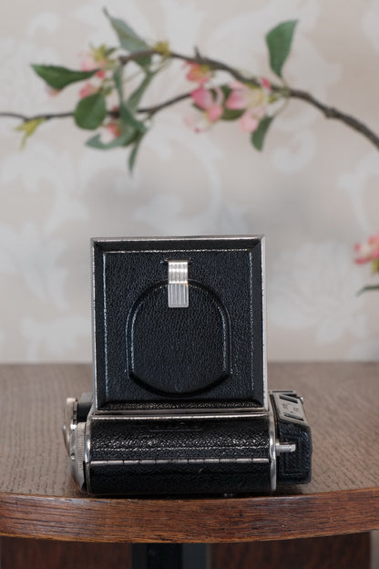 Superb! 1939 PLAUBEL ROLL-OP, 6x4.5 Coupled Rangefinder Camera, CLA'd  Freshly Serviced!