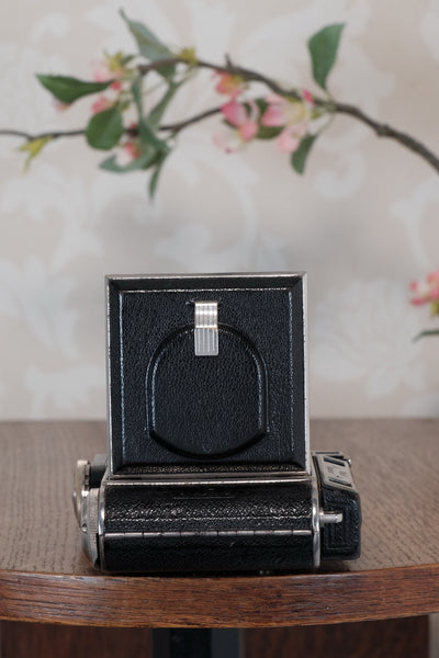 Superb! 1939 PLAUBEL ROLL-OP, 6x4.5 Coupled Rangefinder Camera, CLA'd  Freshly Serviced!