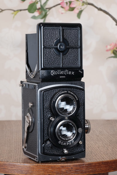 1935 Old Standard Rolleiflex, Freshly Serviced, CLA’d