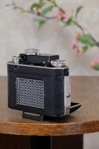 Superb! 1937 Certo Dollina, 35mm coupled rangefinder camera, CLA’d - Certo- Petrakla Classic Cameras