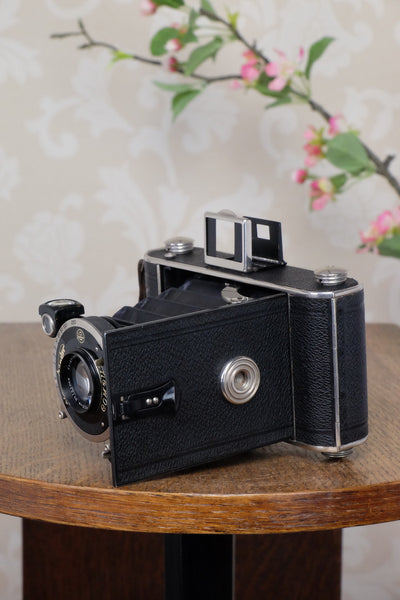 1933 Voigtlander Inos II 6x9 Folder, CLA’d, FRESHLY SERVICED! - Voigtlander- Petrakla Classic Cameras