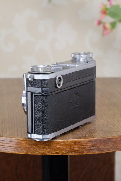 Excellent! 1939 Zeiss Ikon Contax II, Freshly Serviced! - Zeiss-Ikon- Petrakla Classic Cameras