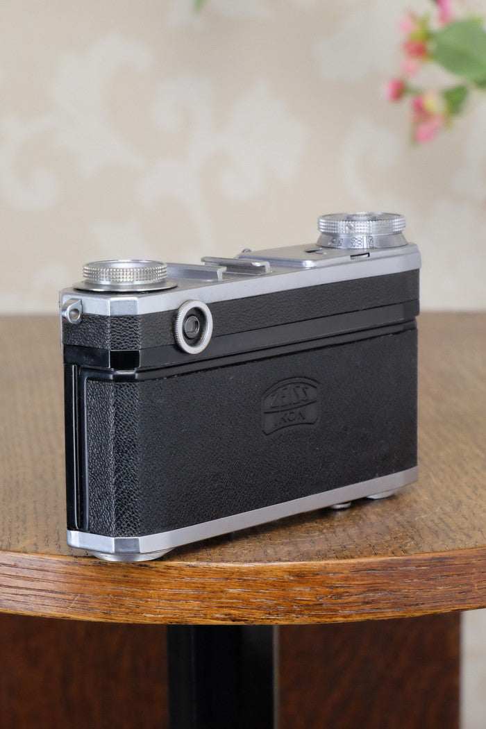 Excellent! 1939 Zeiss Ikon Contax II, Freshly Serviced! - Zeiss-Ikon- Petrakla Classic Cameras