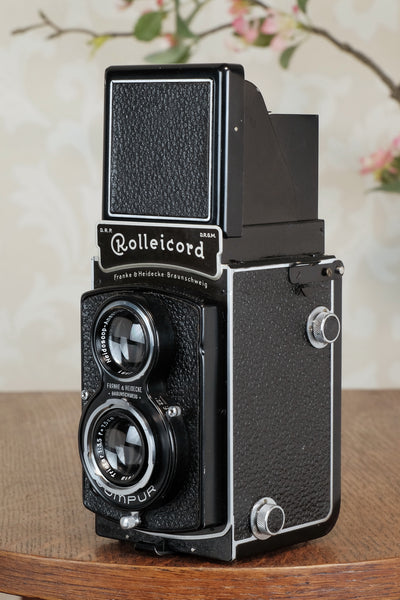 Superb 1937 Rolleicord with Original case, CLA'd, Freshly Serviced!