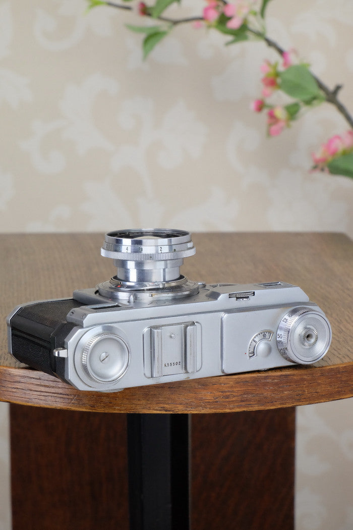 Excellent! 1939 Zeiss Ikon Contax II, Freshly Serviced! - Zeiss-Ikon- Petrakla Classic Cameras