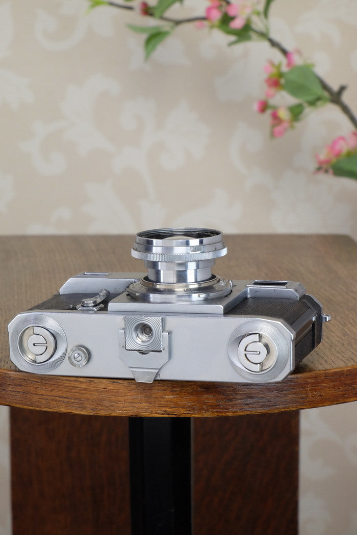 Excellent! 1939 Zeiss Ikon Contax II, Freshly Serviced! - Zeiss-Ikon- Petrakla Classic Cameras