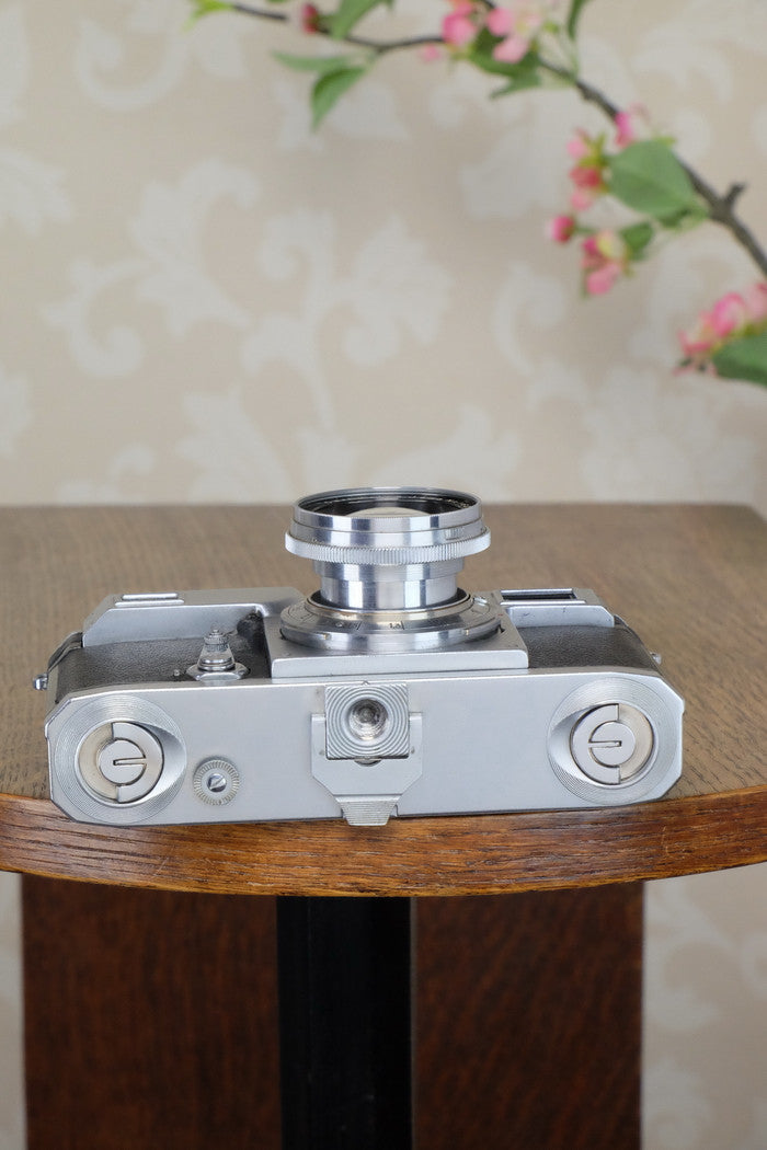 Excellent! 1939 Zeiss Ikon Contax II, Freshly Serviced! - Zeiss-Ikon- Petrakla Classic Cameras