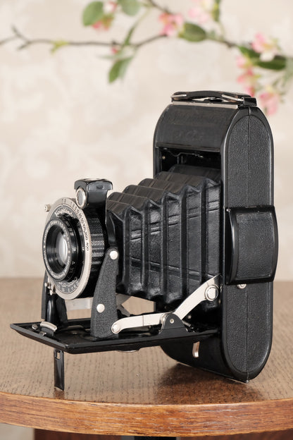 Circa 1939 Voigtlander 6x9 Bessa, Skopar lens & Compur shutter, CLA’d, Freshly Serviced! - Voigtlander- Petrakla Classic Cameras