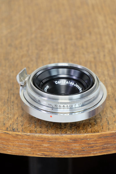 Near Mint! 1937 CARL ZEISS 28mm wide angle lens for  Contax II - Carl Zeiss Jena- Petrakla Classic Cameras