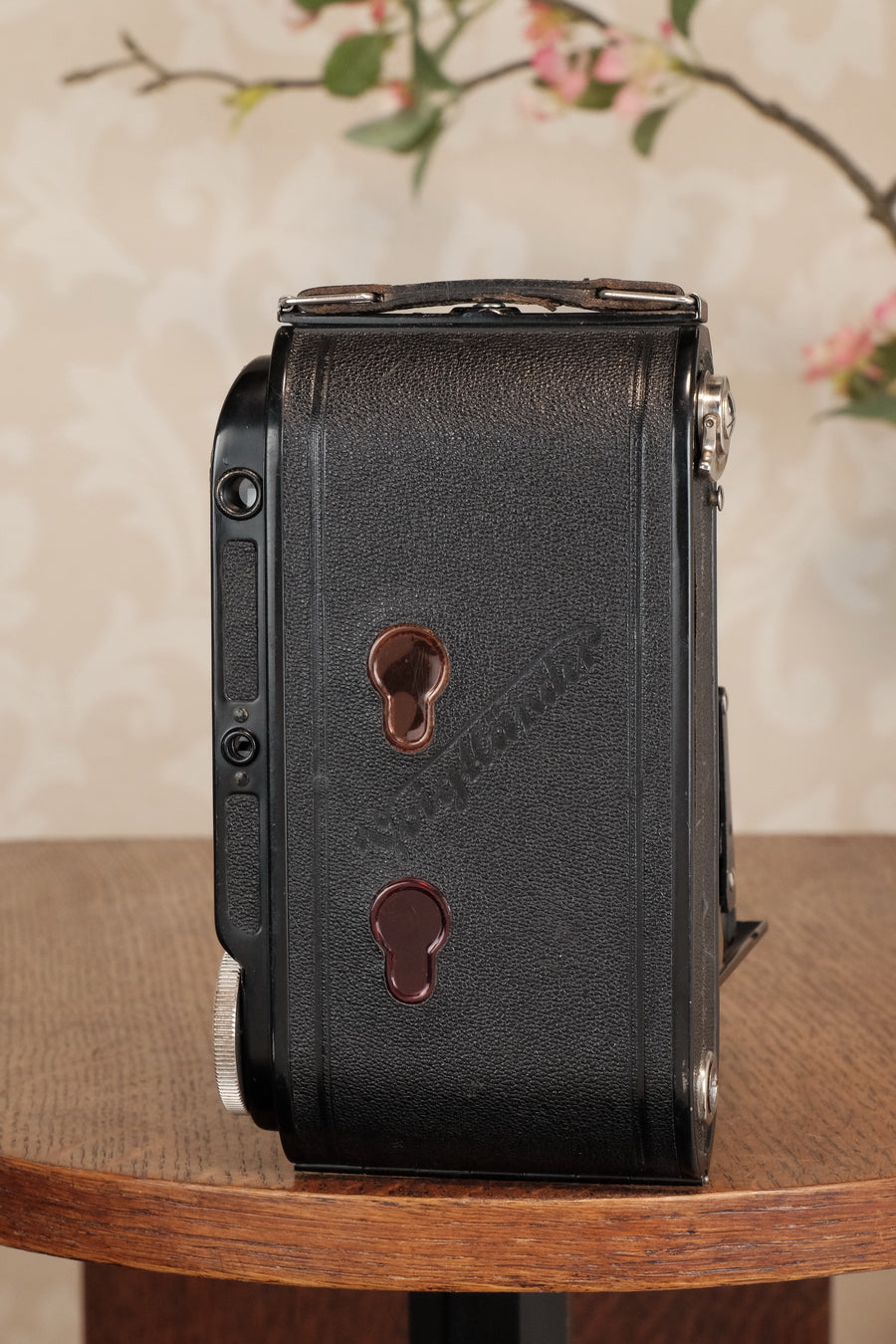 1936 Voigtlander Bessa Rangefinder with HELIAR LENS! 6x9, Freshly Serviced, CLA'd.