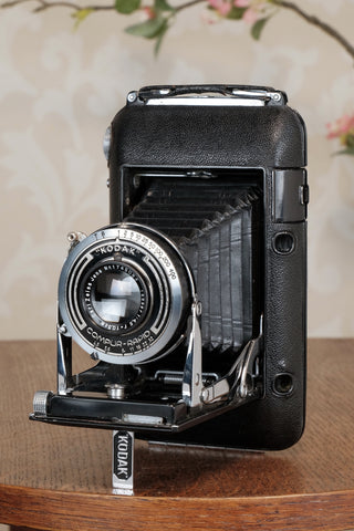 SUPERB! 1936 Kodak REGENT 6x9 Coupled Rangefinder Camera with case, CLA'd, Freshly serviced!