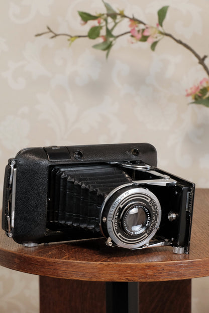 SUPERB! 1936 Kodak REGENT 6x9 Coupled Rangefinder Camera with case, CLA'd, Freshly serviced!
