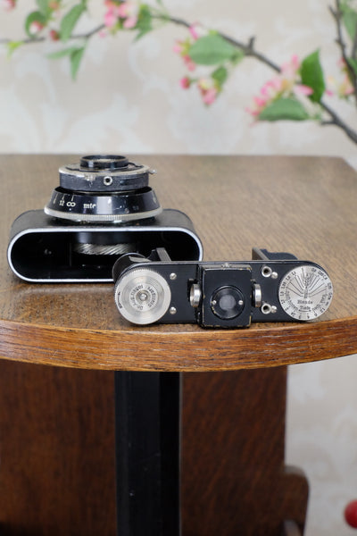 Excellent! 1931 NAGEL PUPILLE camera, Freshly Serviced! - Nagel- Petrakla Classic Cameras