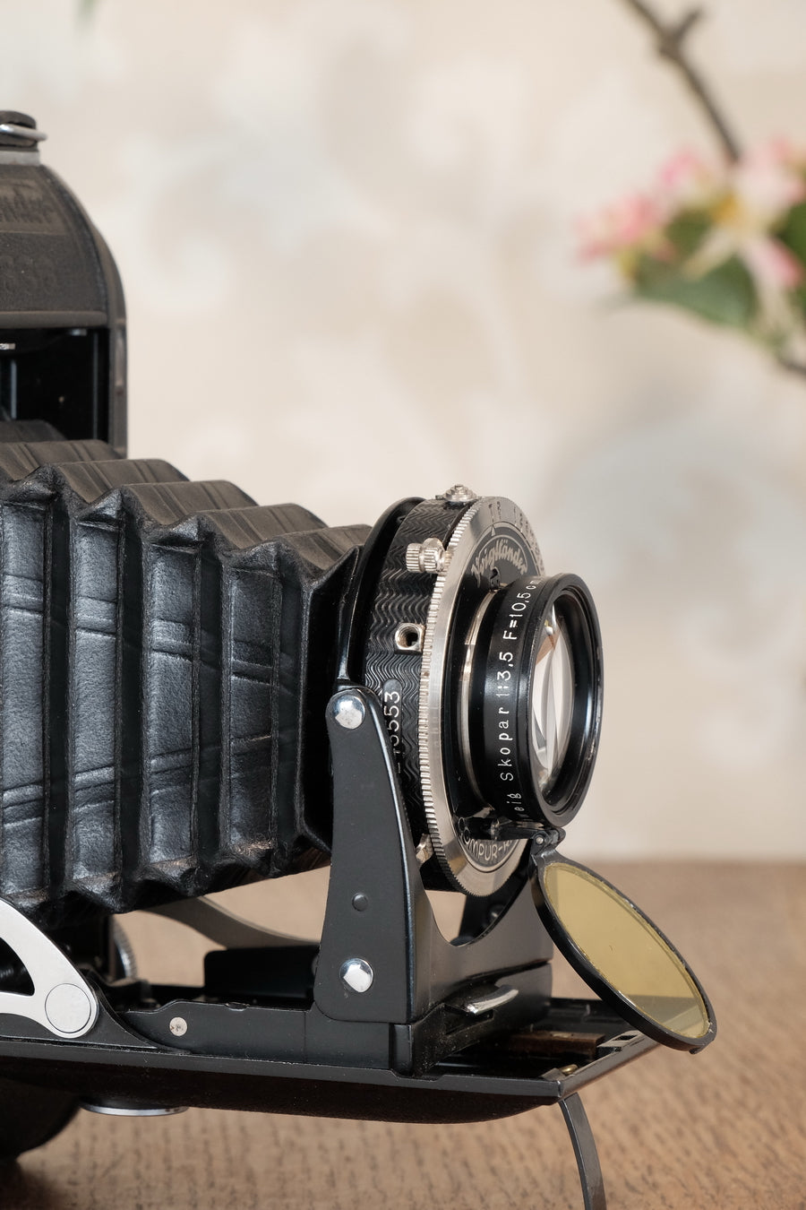 Superb! 1936 Voigtlander 6x9 Bessa Rangefinder with Skopar lens, Freshly Serviced, CLA'd.