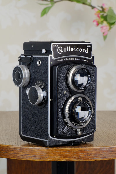 SUPERB! 1936 Rolleicord CLA’d, Freshly Serviced! - Frank & Heidecke- Petrakla Classic Cameras