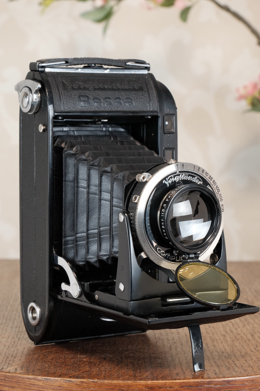 Superb! 1936 Voigtlander 6x9 Bessa Rangefinder with Skopar lens, Freshly Serviced, CLA'd.