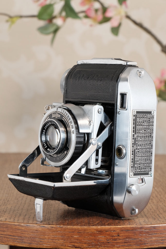 Excellent! 1937 Welta Weltini, 35mm Rangefinder Camera, CLA'd, Freshly Serviced!