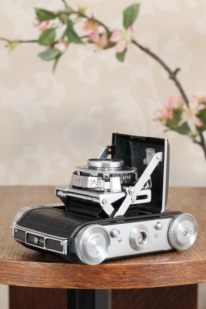 Excellent! 1937 Welta Weltini, 35mm Rangefinder Camera, CLA'd, Freshly Serviced!