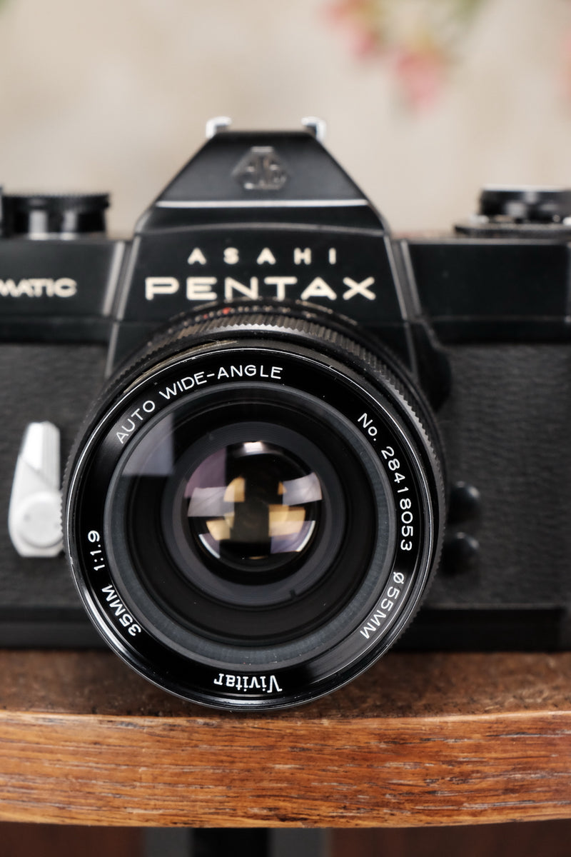 Superb, Fast,Vivitar f1.9/35mm M42 mount lens - Vivitar- Petrakla Classic Cameras
