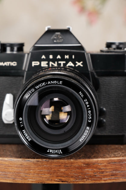 Superb, Fast,Vivitar f1.9/35mm M42 mount lens - Vivitar- Petrakla Classic Cameras