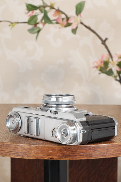 Superb! 1938 Zeiss Ikon Contax II Body and 50mm Zeiss Sonnar lens, CLA'd, Freshly Serviced!