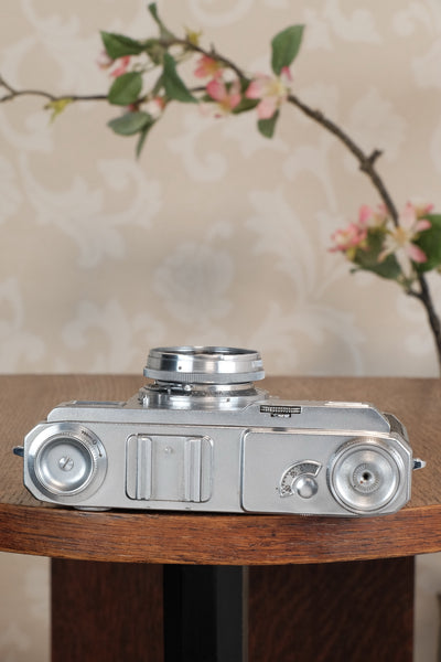 Superb! 1938 Zeiss Ikon Contax II Body and 50mm Zeiss Sonnar lens, CLA'd, Freshly Serviced!