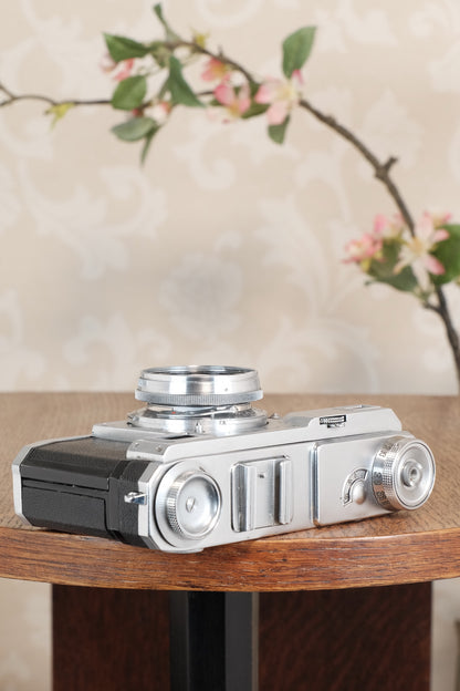 Superb! 1938 Zeiss Ikon Contax II Body and 50mm Zeiss Sonnar lens, CLA'd, Freshly Serviced!