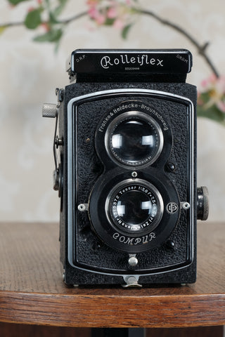 Superb! 1932 Rare early Old Standard Rolleiflex, Freshly Serviced, CLA’d