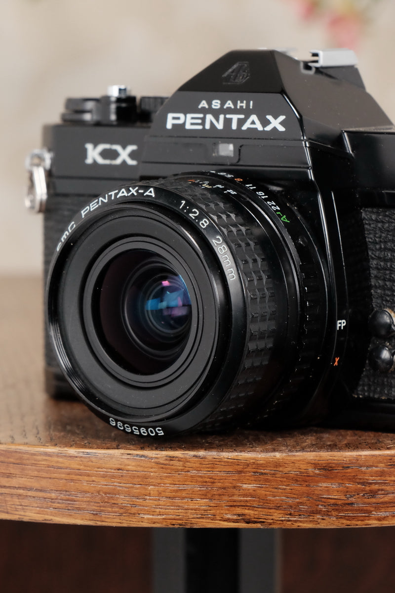 Superb! Pentax-A 2.8/28mm lens - Pentax- Petrakla Classic Cameras