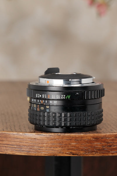 Superb! Pentax-A 2.8/28mm lens - Pentax- Petrakla Classic Cameras