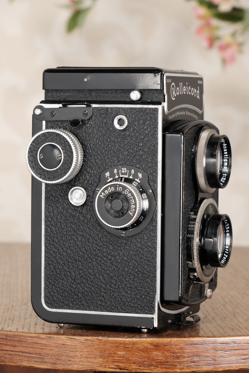 SUPERB! 1936 Rolleicord CLA's, Freshly Serviced! - Frank & Heidecke- Petrakla Classic Cameras