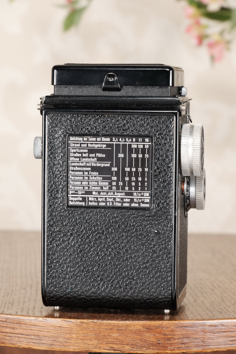 SUPERB! 1936 Rolleicord CLA's, Freshly Serviced! - Frank & Heidecke- Petrakla Classic Cameras