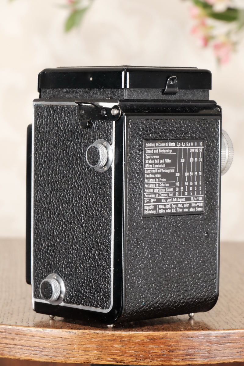 SUPERB! 1936 Rolleicord CLA's, Freshly Serviced! - Frank & Heidecke- Petrakla Classic Cameras