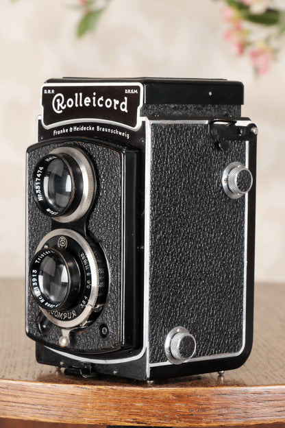 SUPERB! 1936 Rolleicord CLA's, Freshly Serviced! - Frank & Heidecke- Petrakla Classic Cameras