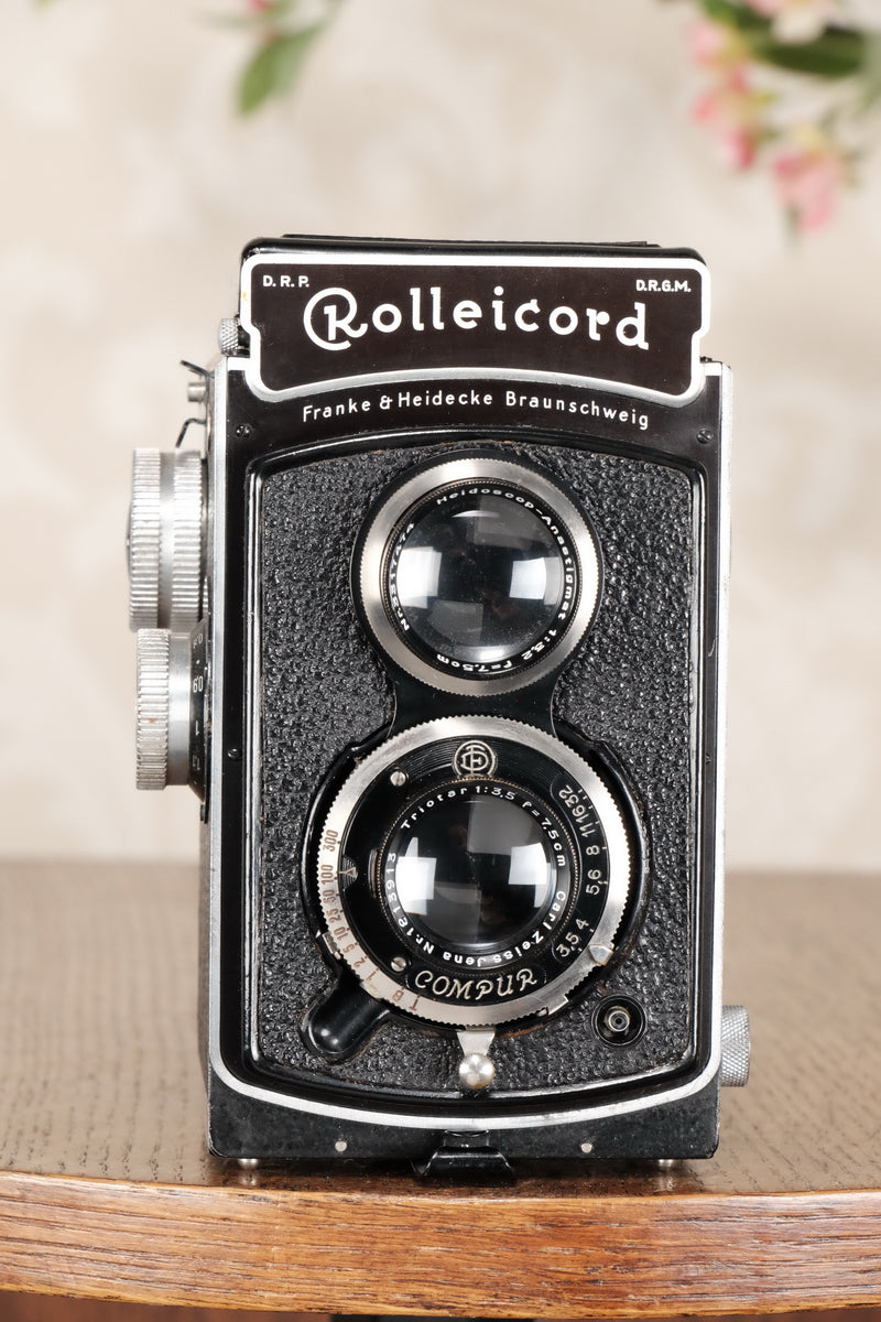 SUPERB! 1936 Rolleicord CLA's, Freshly Serviced! - Frank & Heidecke- Petrakla Classic Cameras