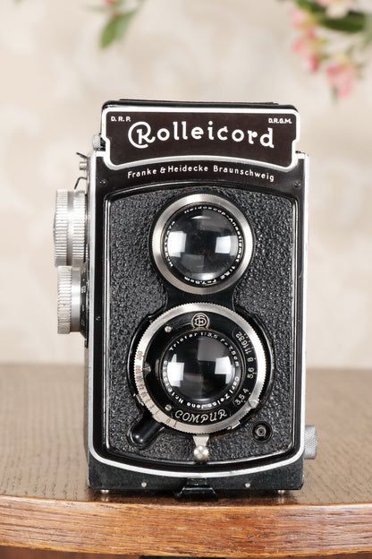 SUPERB! 1936 Rolleicord CLA's, Freshly Serviced! - Frank & Heidecke- Petrakla Classic Cameras