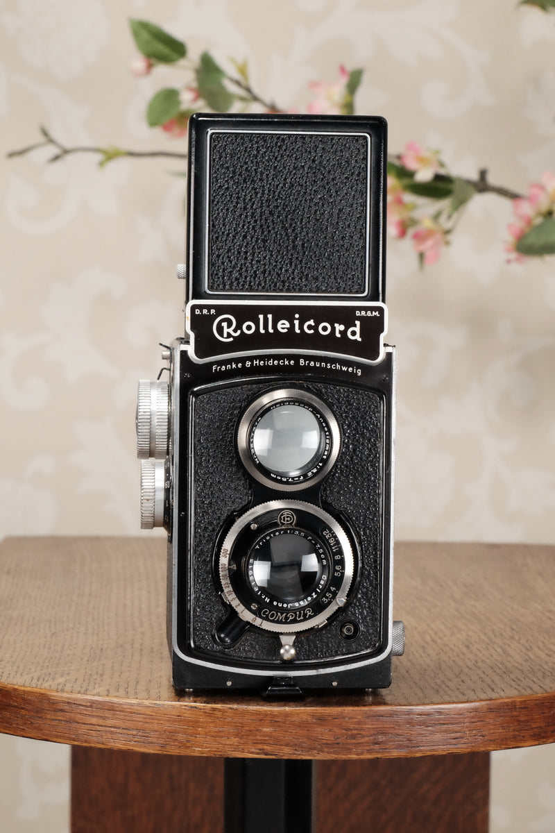 SUPERB! 1936 Rolleicord CLA's, Freshly Serviced! - Frank & Heidecke- Petrakla Classic Cameras
