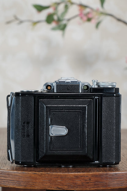 Superb 1937 ZEISS-IKON SUPER IKONTA A, 6x4.5, Tessar lens, CLA'd, Freshly Serviced!