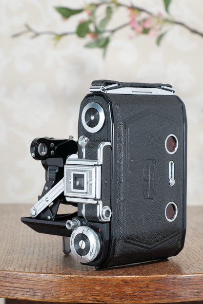 Superb 1937 ZEISS-IKON SUPER IKONTA A, 6x4.5, Tessar lens, CLA'd, Freshly Serviced!