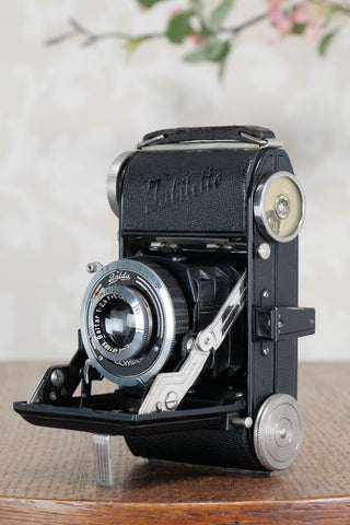 Superb! 1938 Balda Jubilette, 35mm camera, with Original Leather Case, CLA'd, Freshly Serviced!