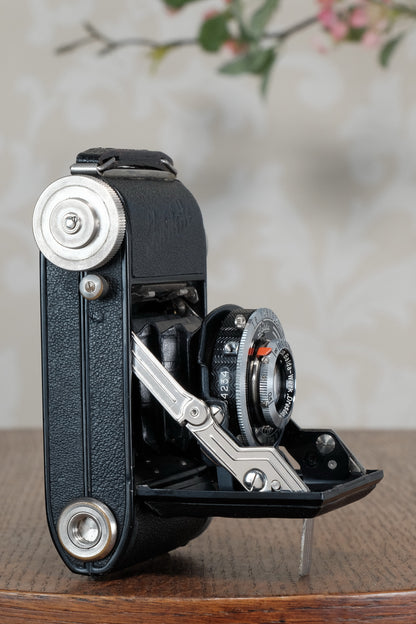 Superb! 1938 Balda Jubilette, 35mm camera, with Original Leather Case, CLA'd, Freshly Serviced!