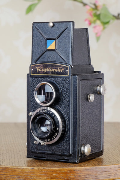 1932 Voigtlander Brillant 6x6 TLR, CLA'd, Freshly Serviced! - Voigtlander- Petrakla Classic Cameras